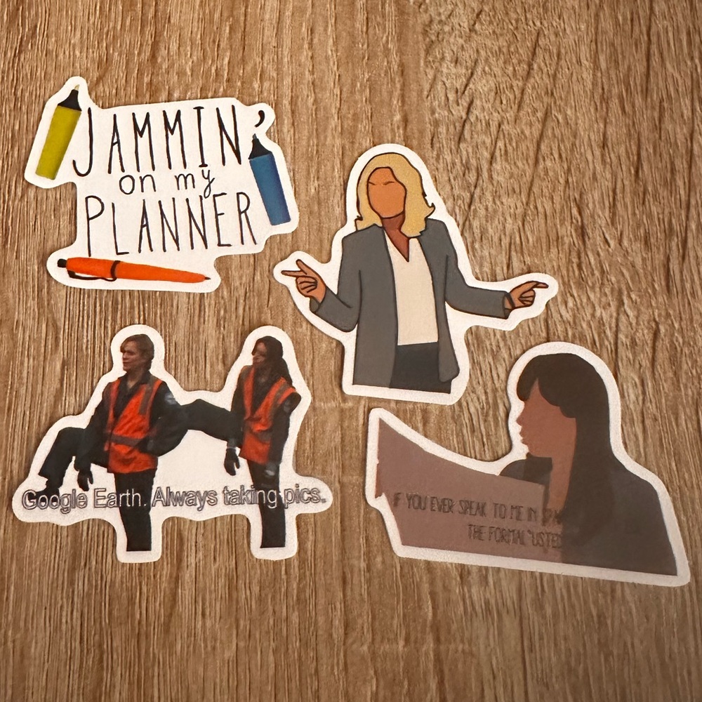 Parks & Recreation sticker bundle